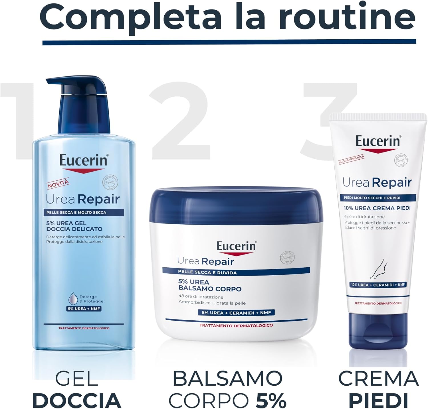Thumbnail 6 de Eucerin Urea Repair Balsamo Corpo 5% 450 ml – Idratazione profonda per pelle molto secca
