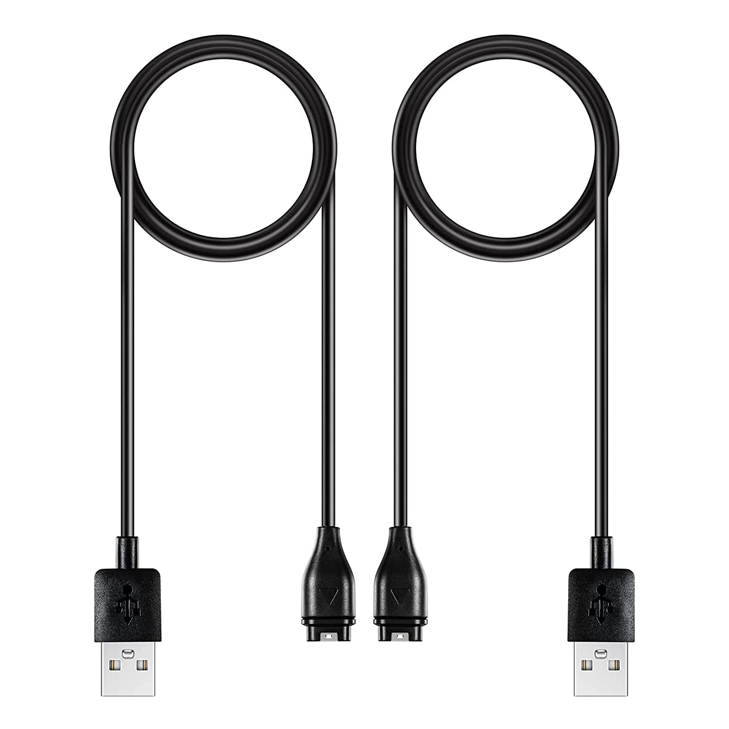 Detalle de AWINNER Garmin_Charger_Cable_2_Pack USB-A Garmin Watch Charging Cables, 2-Pack