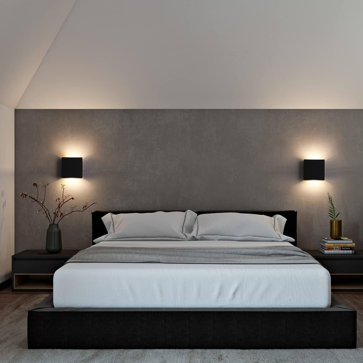 Detalle 2 de FUPE 2 applique LED da parete 12W