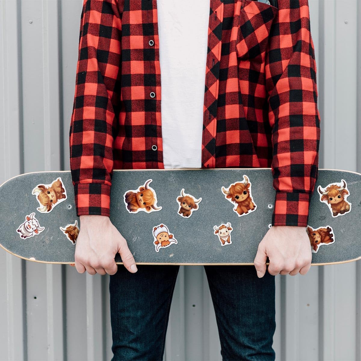 Detalle de Cow Stickers, 50-Piece Pack