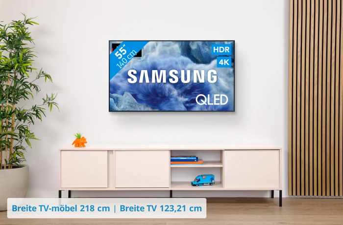 Thumbnail 5 de Samsung Q8F QLED 4K TV mit 55 Zoll