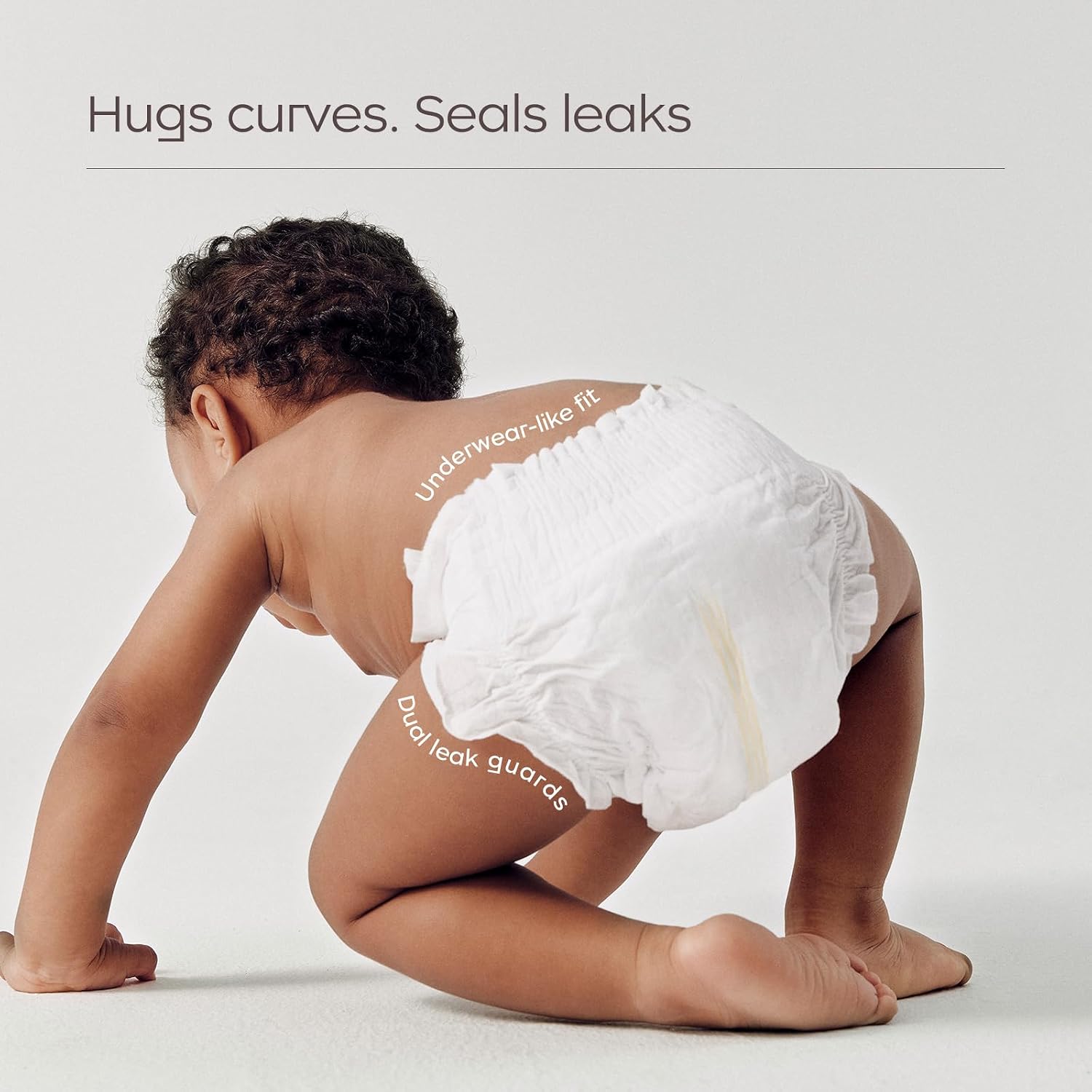 Detalle de Bc Babycare Cloud Skin Baby Diapers, Size 1 (8–14 lbs), 33 Count, Hypoallergenic