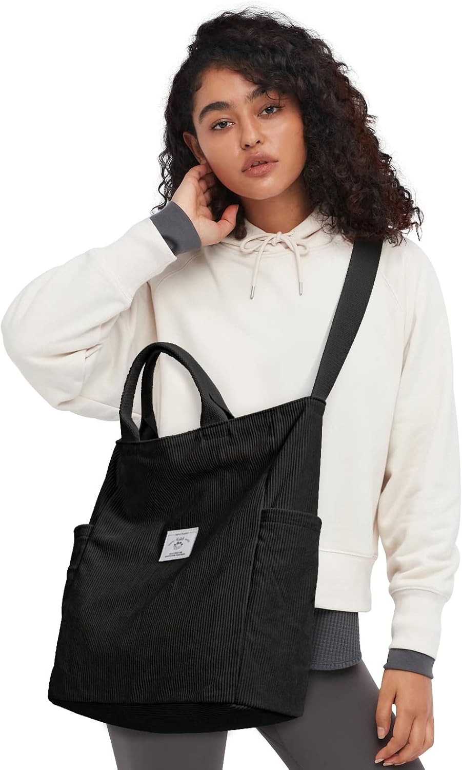 Thumbnail 1 de KALIDI Canvas Shopper 15x6x16 Zoll