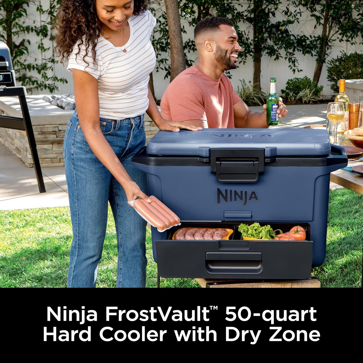 Thumbnail 1 de Ninja FB151BL FrostVault 50qt Cooler