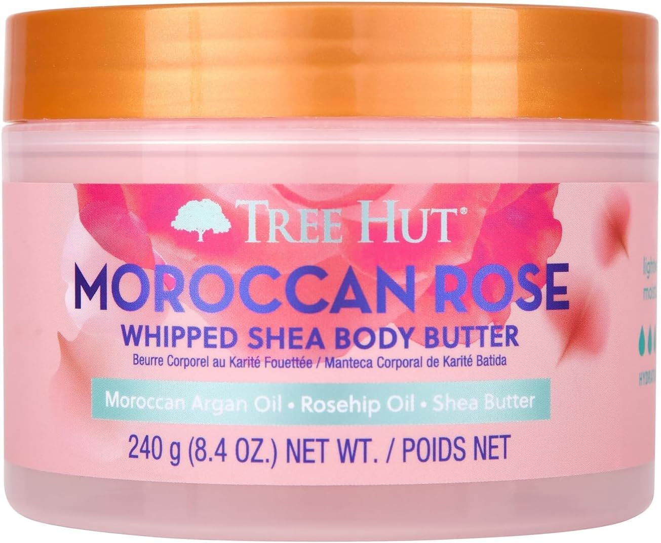 Detalle de SOUFLÉ BUTTER Pink Moroccan Body 240 g: crema corpo nutriente e profumata