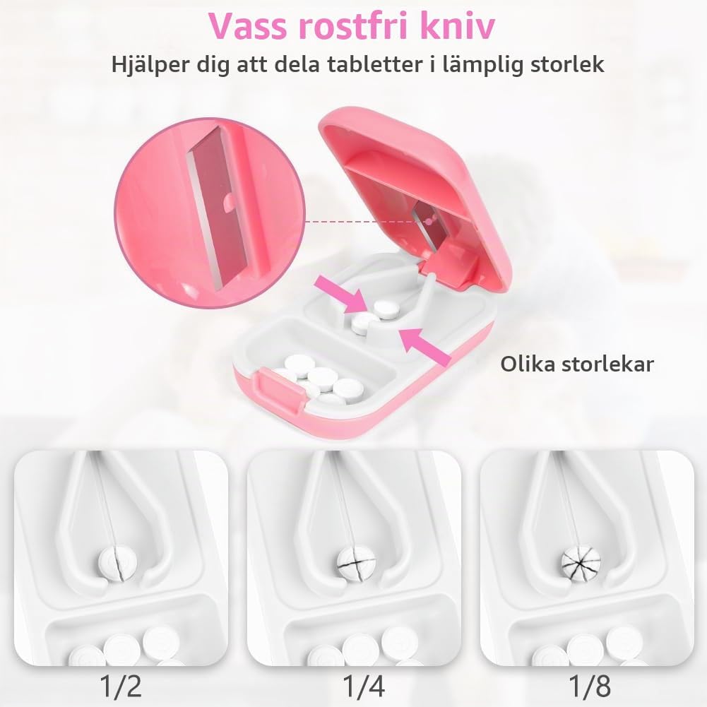 Detalle 2 de ACWOO tablettdelare med förvaring, V-format stöd och blad i rostfritt stål