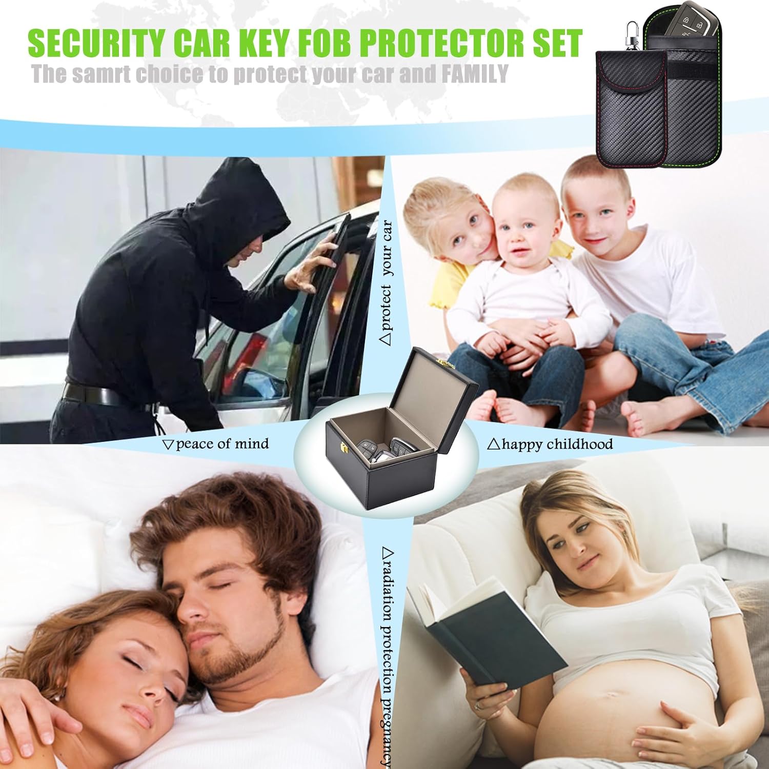 Thumbnail 6 de Faraday 14x11x7.5cm Key Fob Protector 🔒