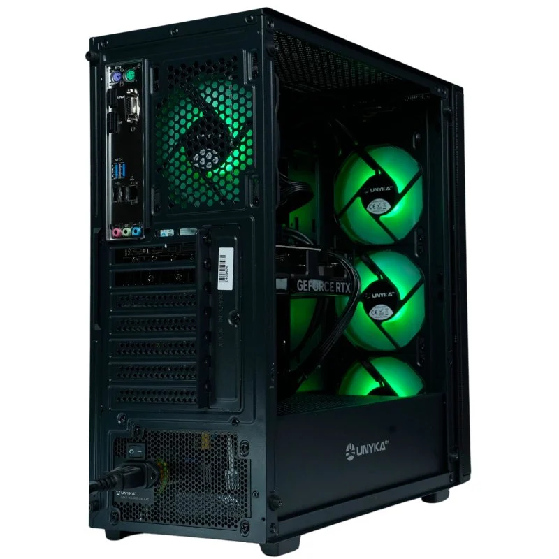 Detalle de Epical-Q Felonix: PC con Ryzen 5 5500, RTX 3050, 16 GB, 1 TB NVMe y Windows 11 Pro