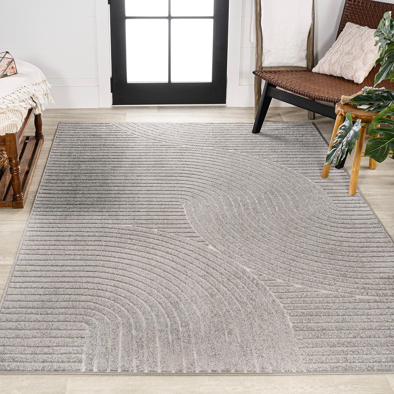 Detalle de JONATHAN Y Indoor/Outdoor Area Rug 8x10