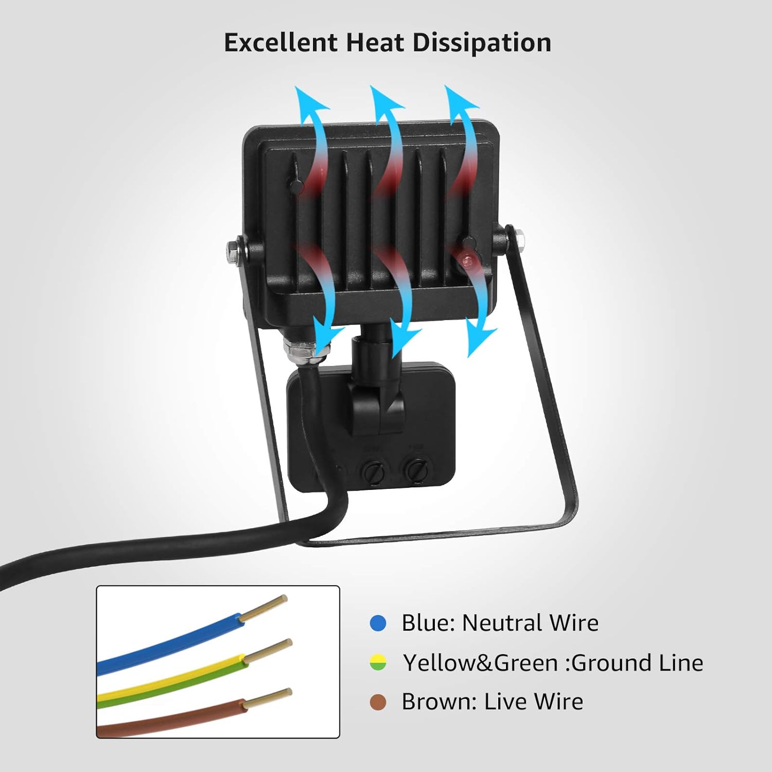 Thumbnail 3 de Lepro Faretto LED 10W da esterno