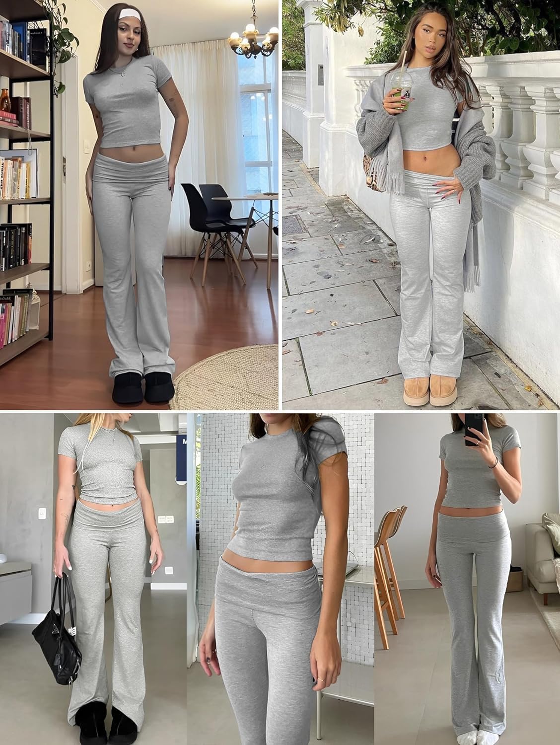 Detalle de ZFLM Two Piece Workout Set 92% Rayon