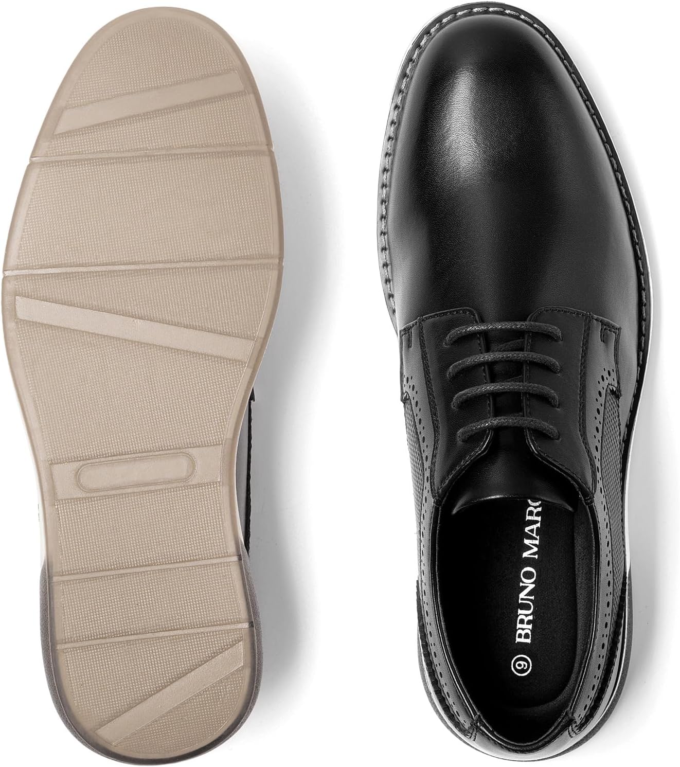 Thumbnail 2 de Bruno Marc Men's Casual Dress Sneaker Shoes: Comfortable, Everyday Derby-Style Dress Shoes