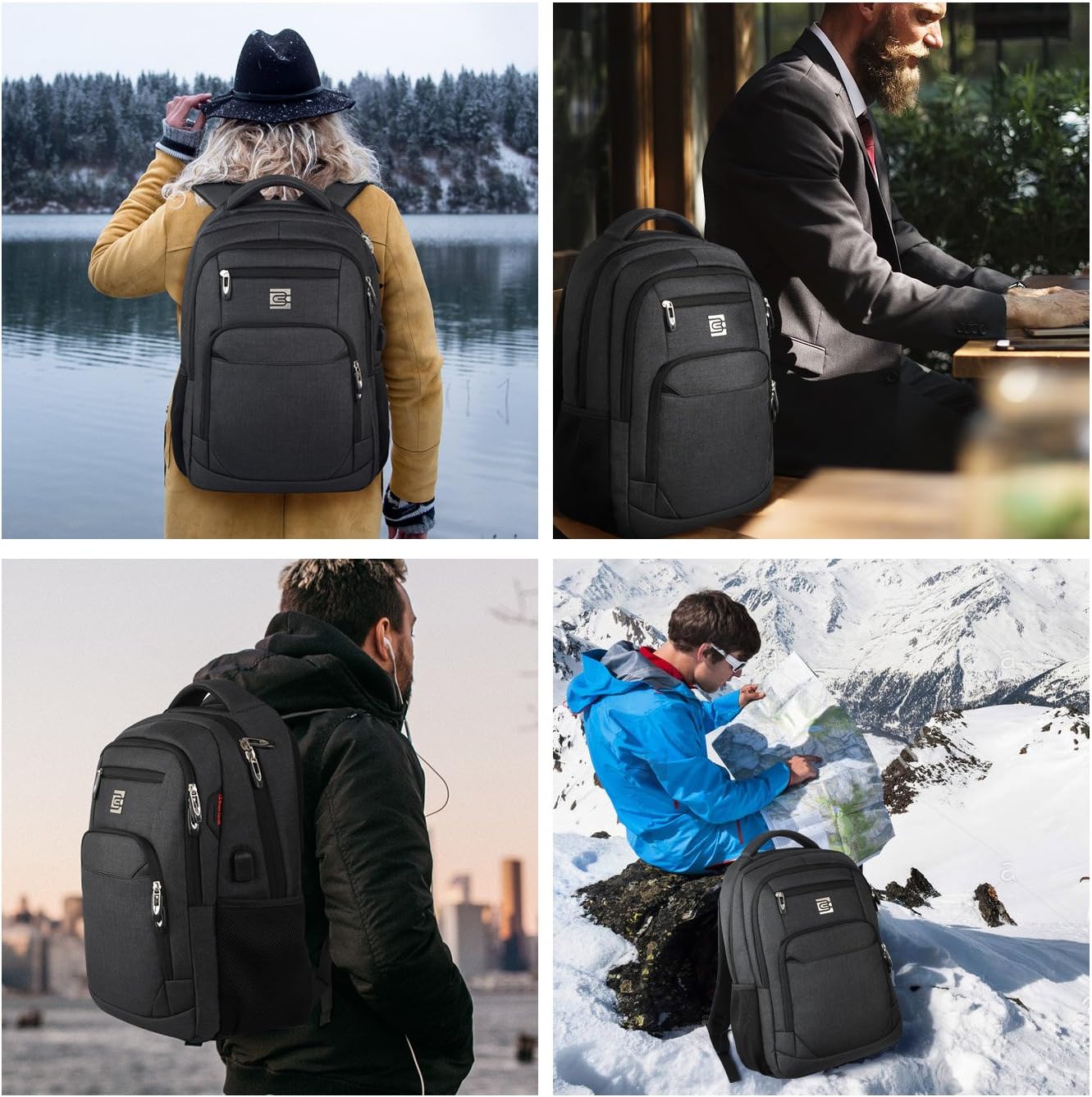 Thumbnail 6 de Kasibon Laptop Backpack 17.3"
