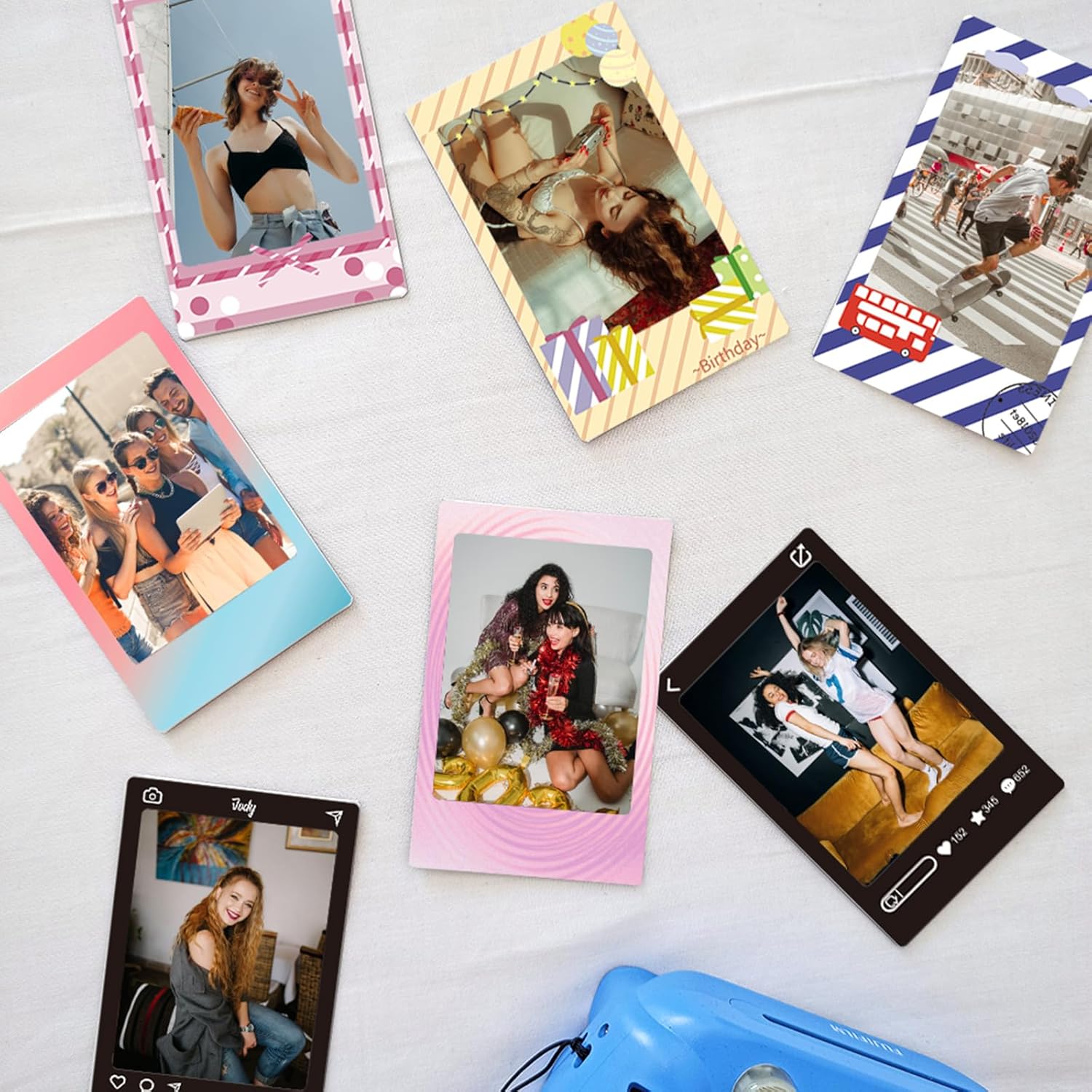 Thumbnail 6 de Clear Case for Fujifilm Instax Mini 12 with Frames