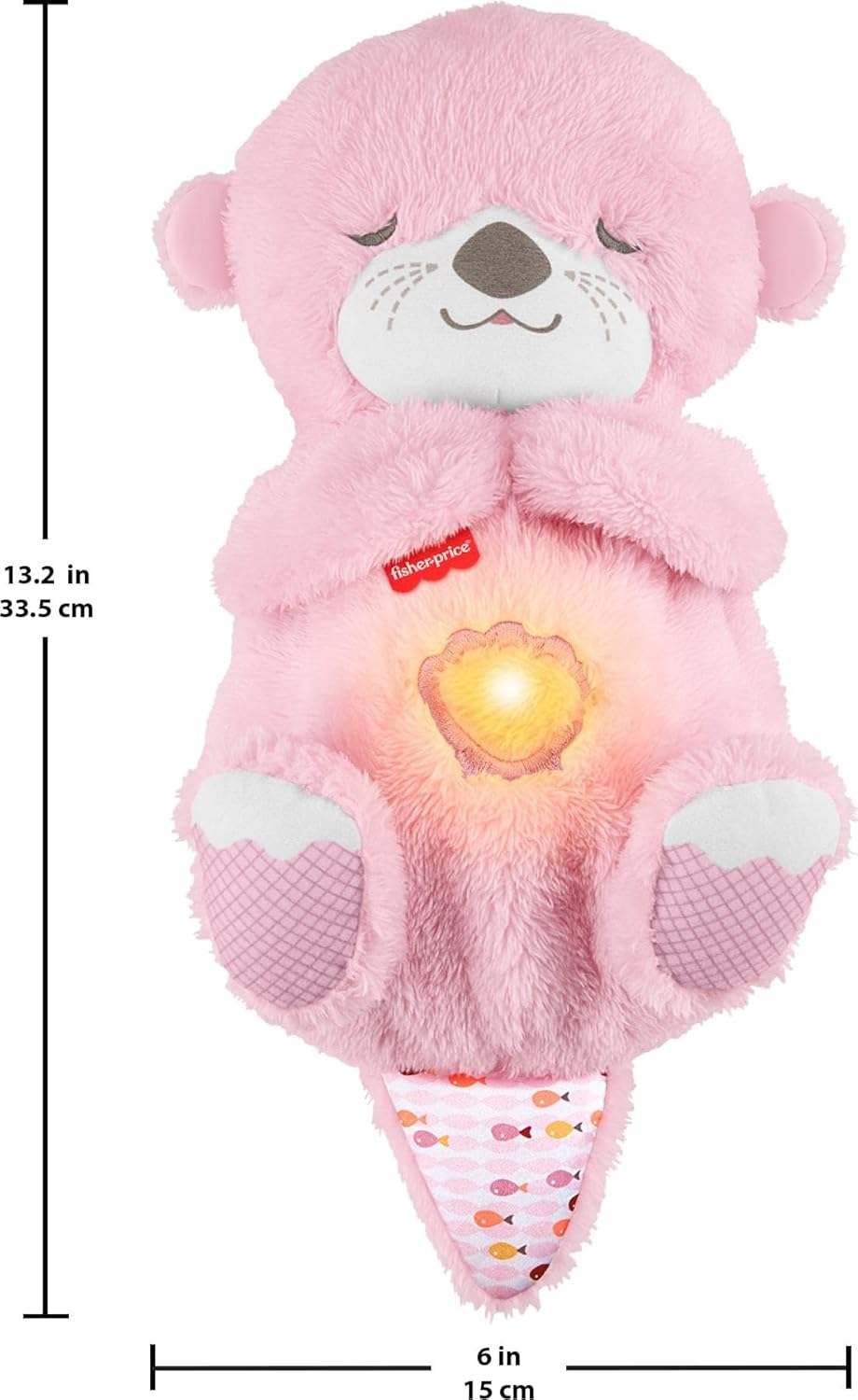 Thumbnail 5 de Fisher-Price Soothe ‘n Snuggle Otter Plush Sound Machine (Pink) for Newborns 0+ Months