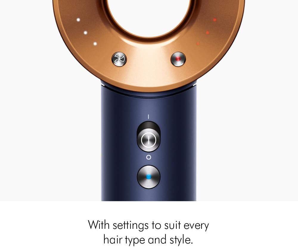Detalle de Dyson Supersonic™ Hair Dryer for protecting natural shine