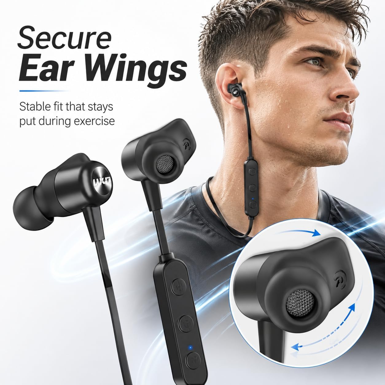 Detalle 2 de UXD Cuffie Bluetooth 20 Ore