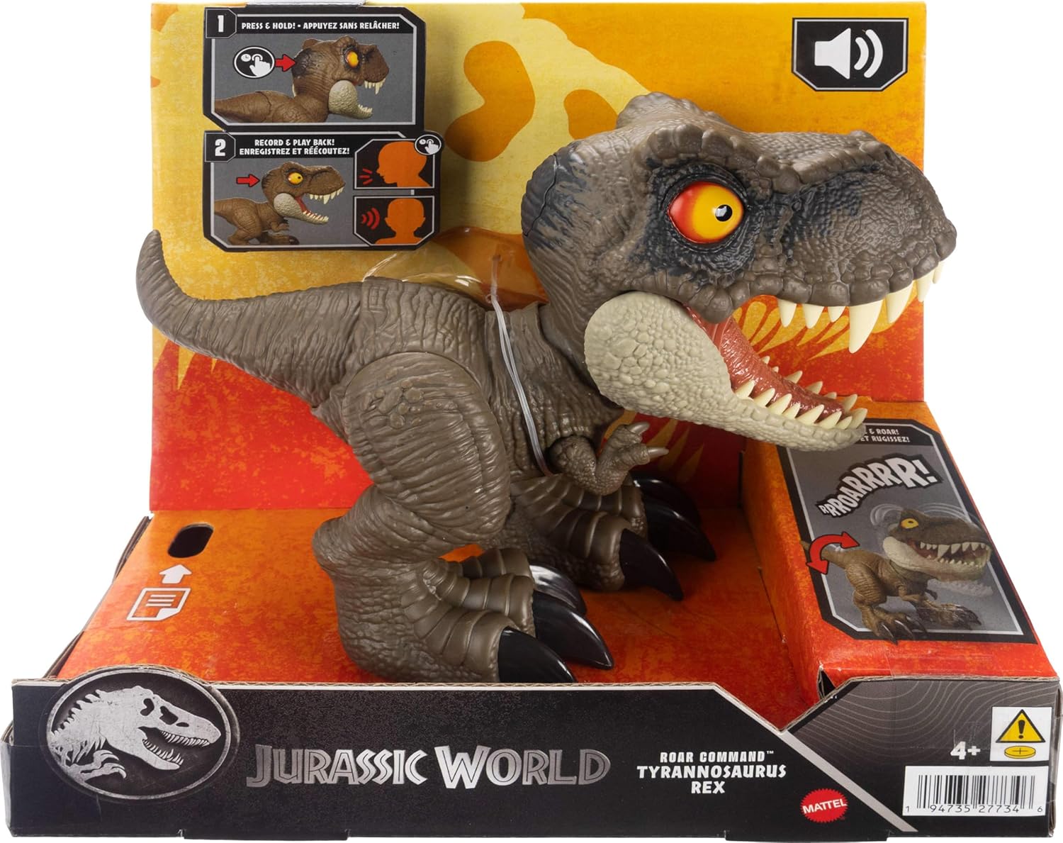 Thumbnail 5 de Mattel Jurassic World Brüllkommando Tyrannosaurus Rex – Lern- und Spielspaß mit Brüllgeräusch