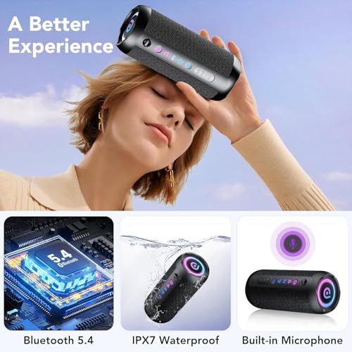 Thumbnail 2 de taopodo Enceinte Portable Bluetooth 5.4, 30 W, IPX7