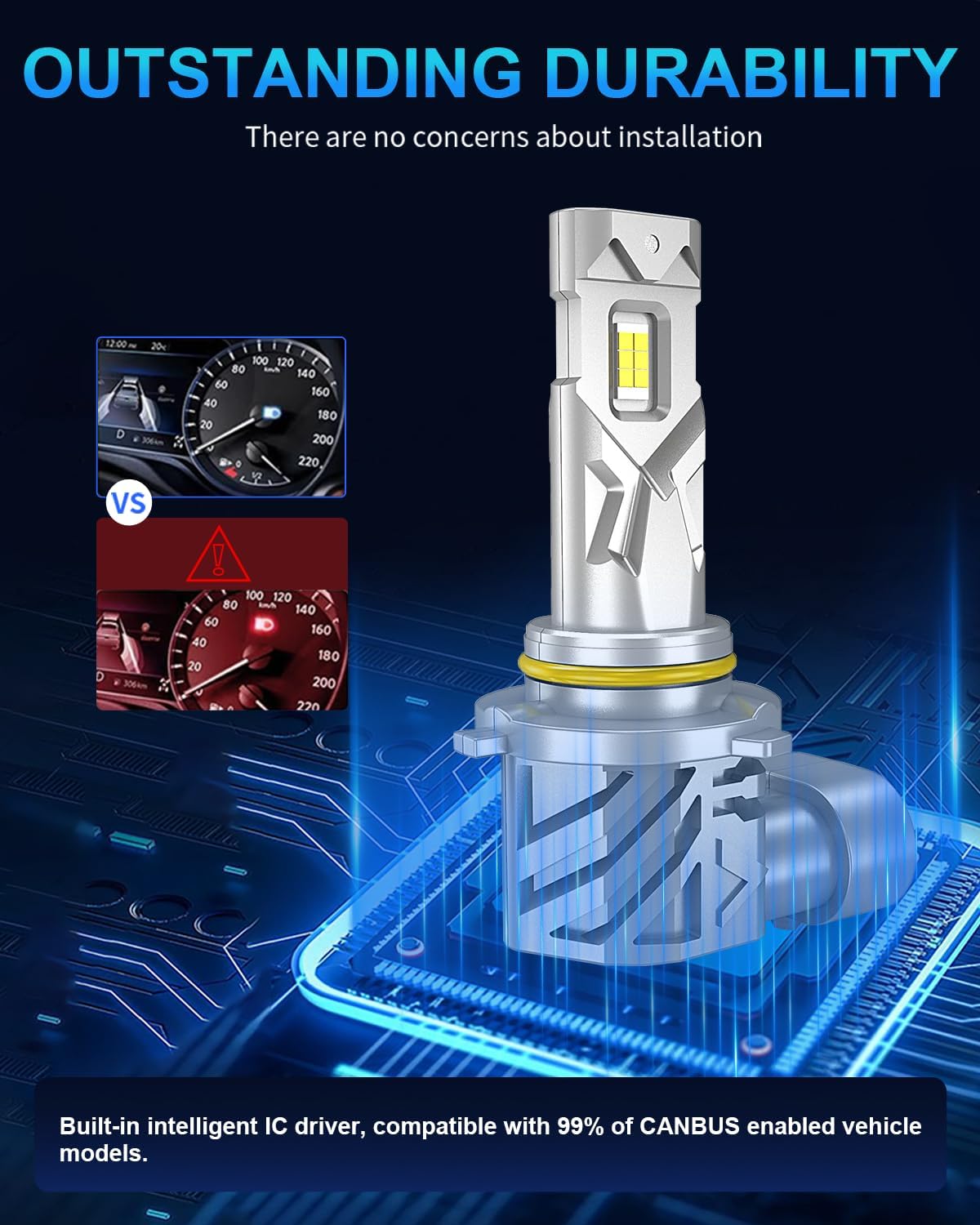 Thumbnail 5 de 9006 HB4 LED fog light bulbs 30,000 lm