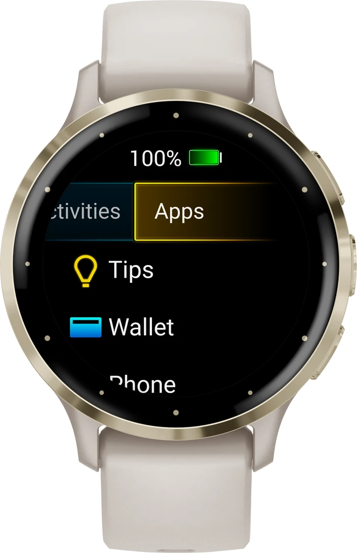 Thumbnail 2 de Garmin Venu 3S Gold/Weiß