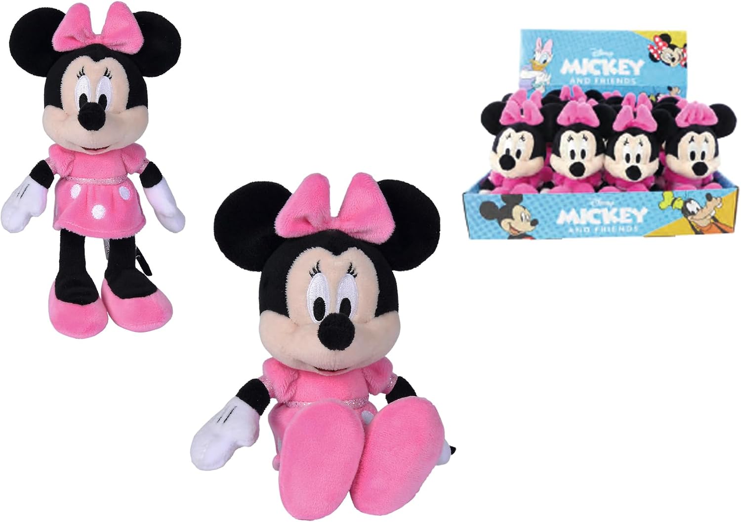 Simba - Peluche Originale Disney Minnie 20 cm, 6315870246Y12