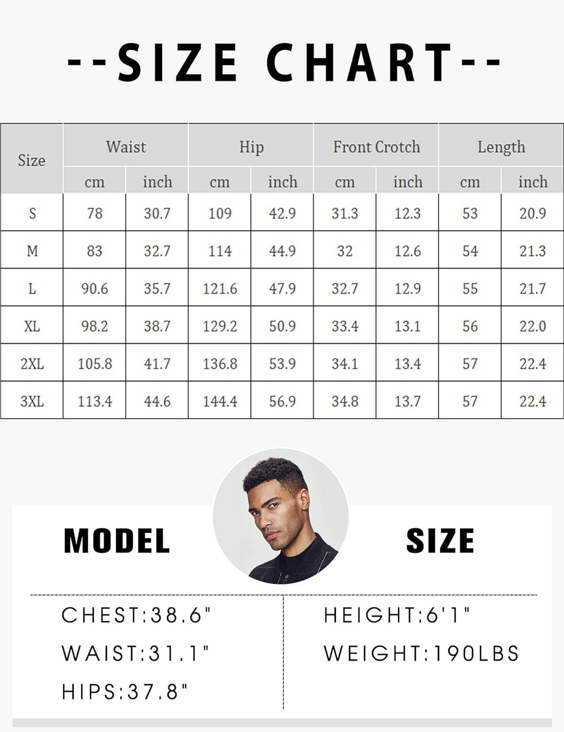 Thumbnail 4 de COOFANDY Short Lin Homme Bermuda avec Zip – Kurz en lin mélange, taille élastiquée et poches