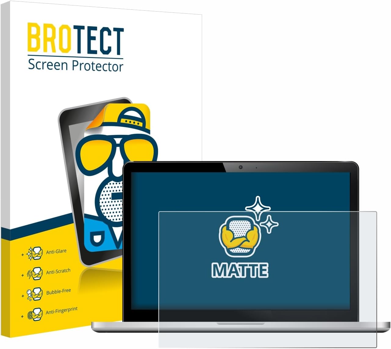 Detalle de BROTECT Protection Écran Mat 15,6 pouces