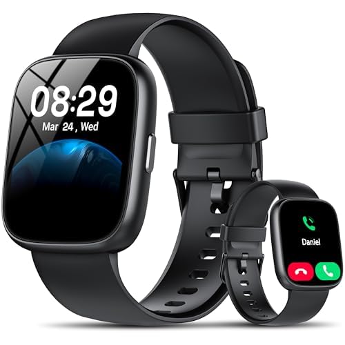 Detalle de Cillso Smartwatch Damen/Herren mit Alexa, 1,83" HD Display, Fitness Tracker