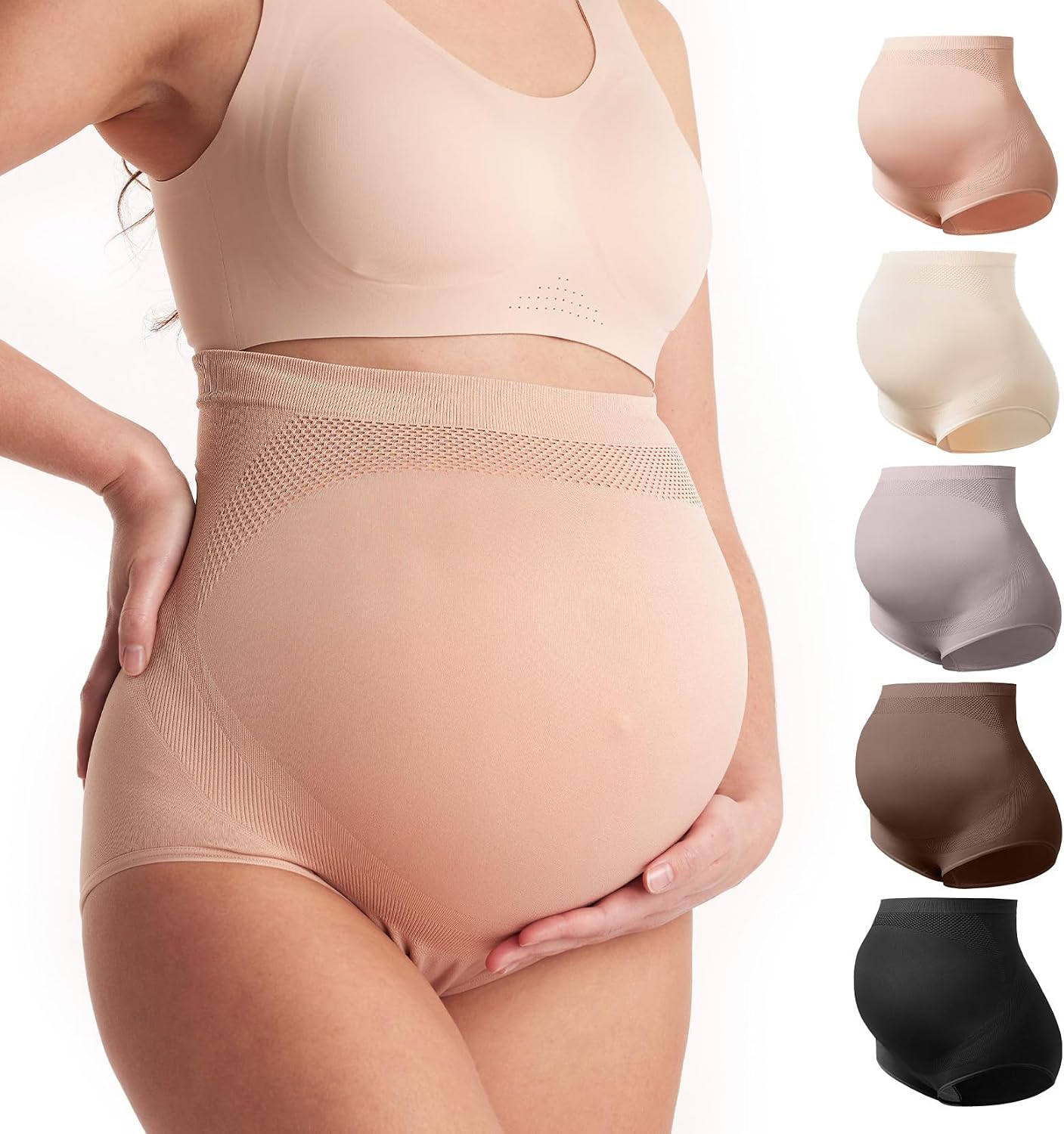 Thumbnail 6 de Momcozy Women's Maternity High Waist Underwear