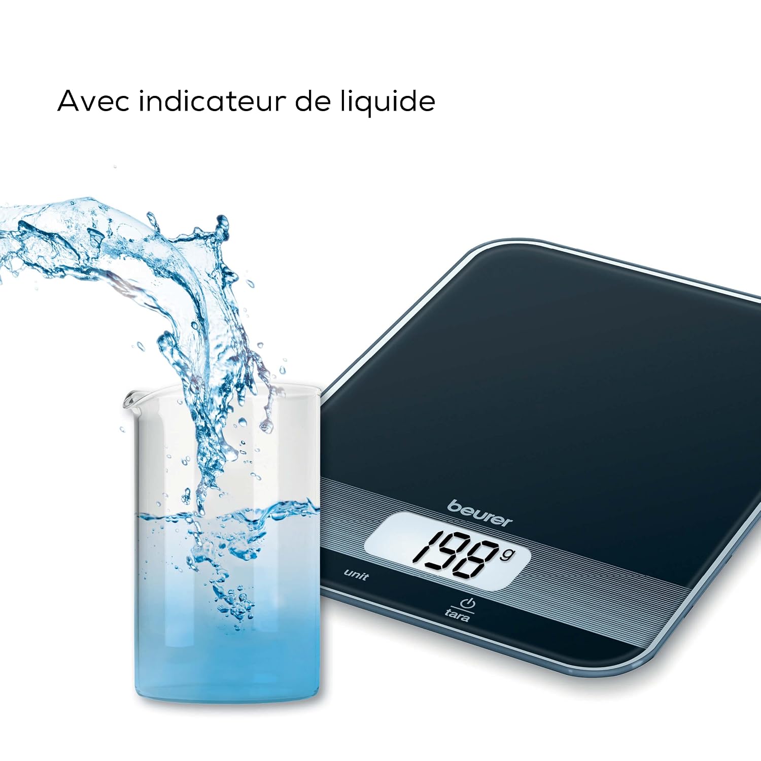 Detalle de Beurer KS 19 balance de cuisine 5 kg