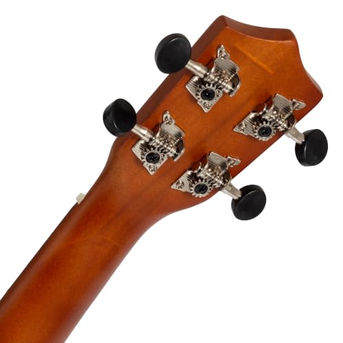 Detalle de Mad About SU8-NT Ukulele Soprano Naturale con Custodia – in nylon, corde in carbonio e borsa inclusa