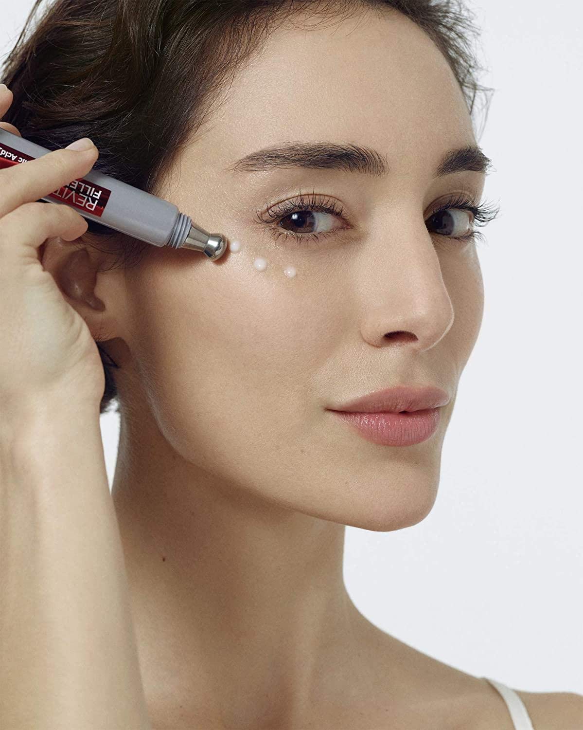 Detalle de L’Oréal Paris Revitalift Filler Augenpflege – Hyaluronsäure‑Konzentration trifft Augenpartie