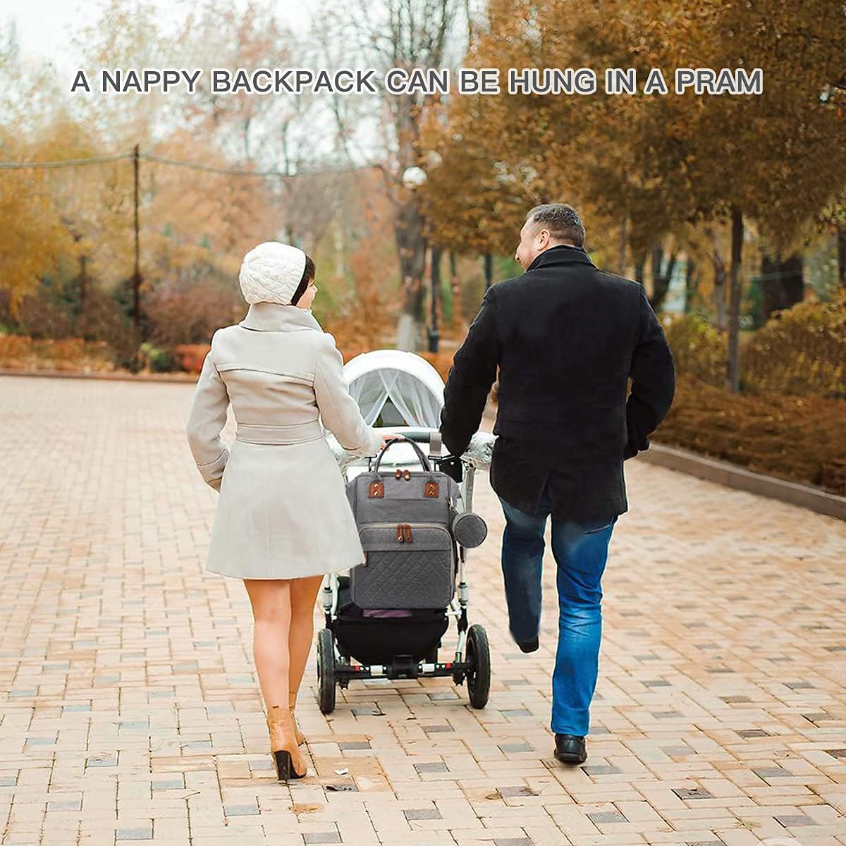 Thumbnail 5 de Fexkean Baby Diaper Backpack for Travel