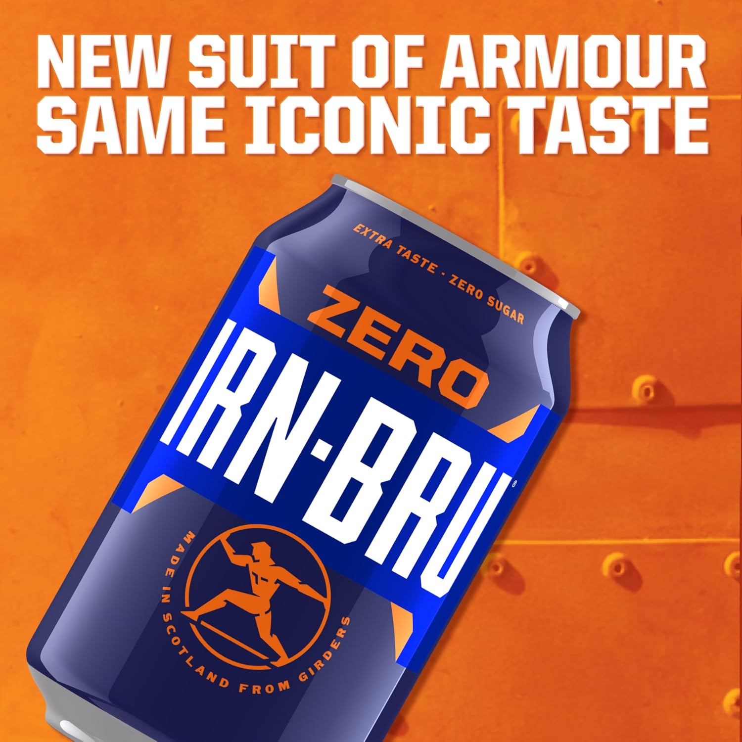 Thumbnail 2 de IRN-BRU Zero Carbonated Soft Drink – 24 Pack (330ml Cans)