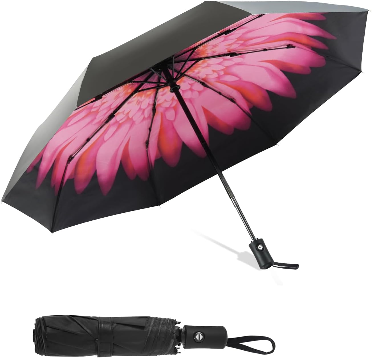 Thumbnail 6 de SY COMPACT Travel Umbrella — Windproof, Auto Open/Close 8-Rib Compact Umbrella