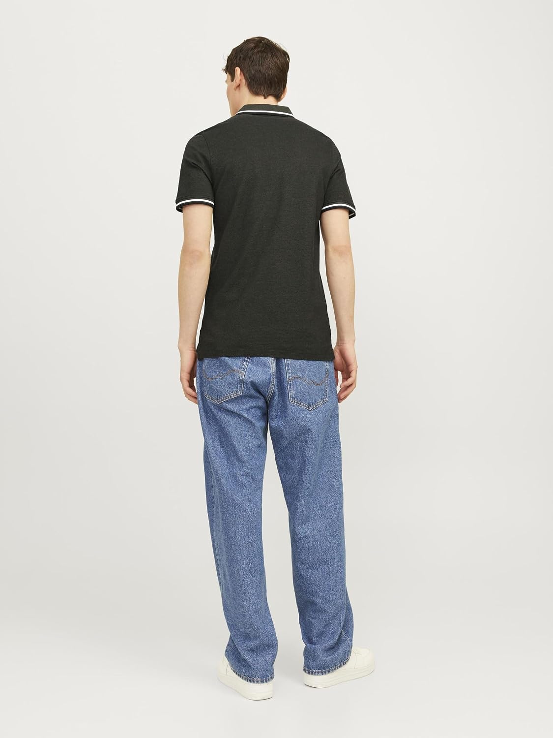 Detalle 2 de JACK & JONES Herren Jjepaulos Polo Ss 2pk Mp T-Shirt – Polo-Shirts im Doppelpack