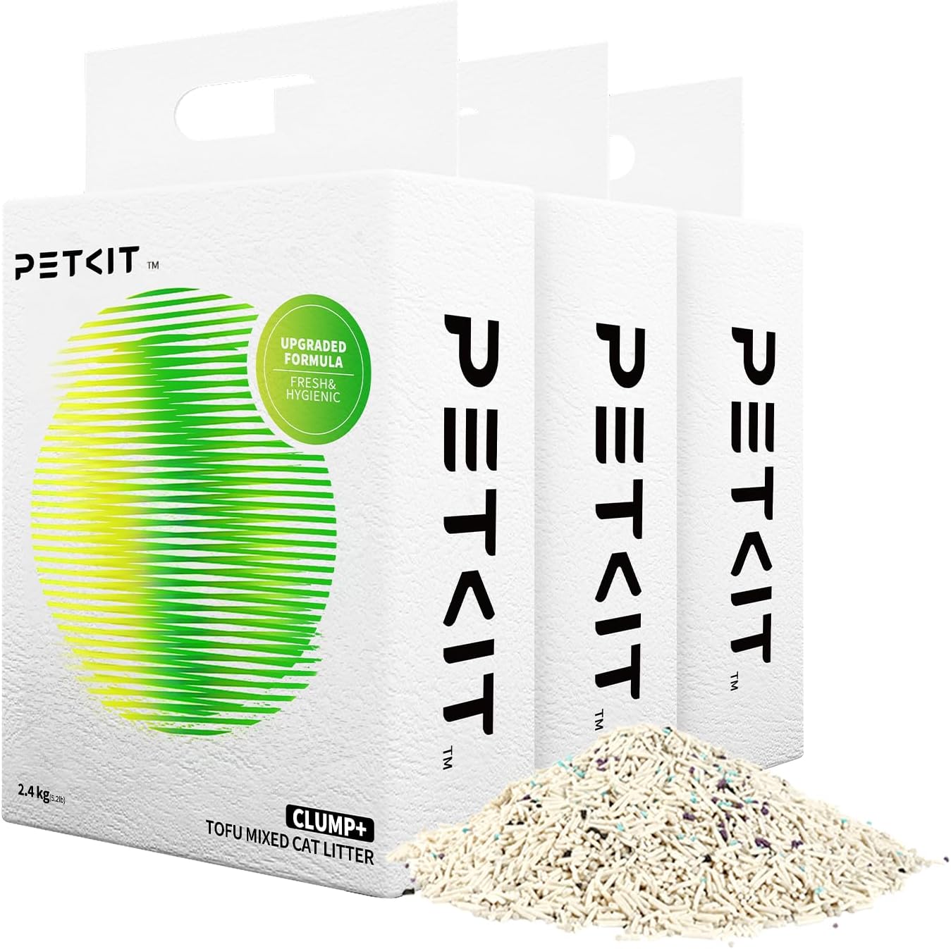 PETKIT Upgraded Clump+ Tofu Cat Litter