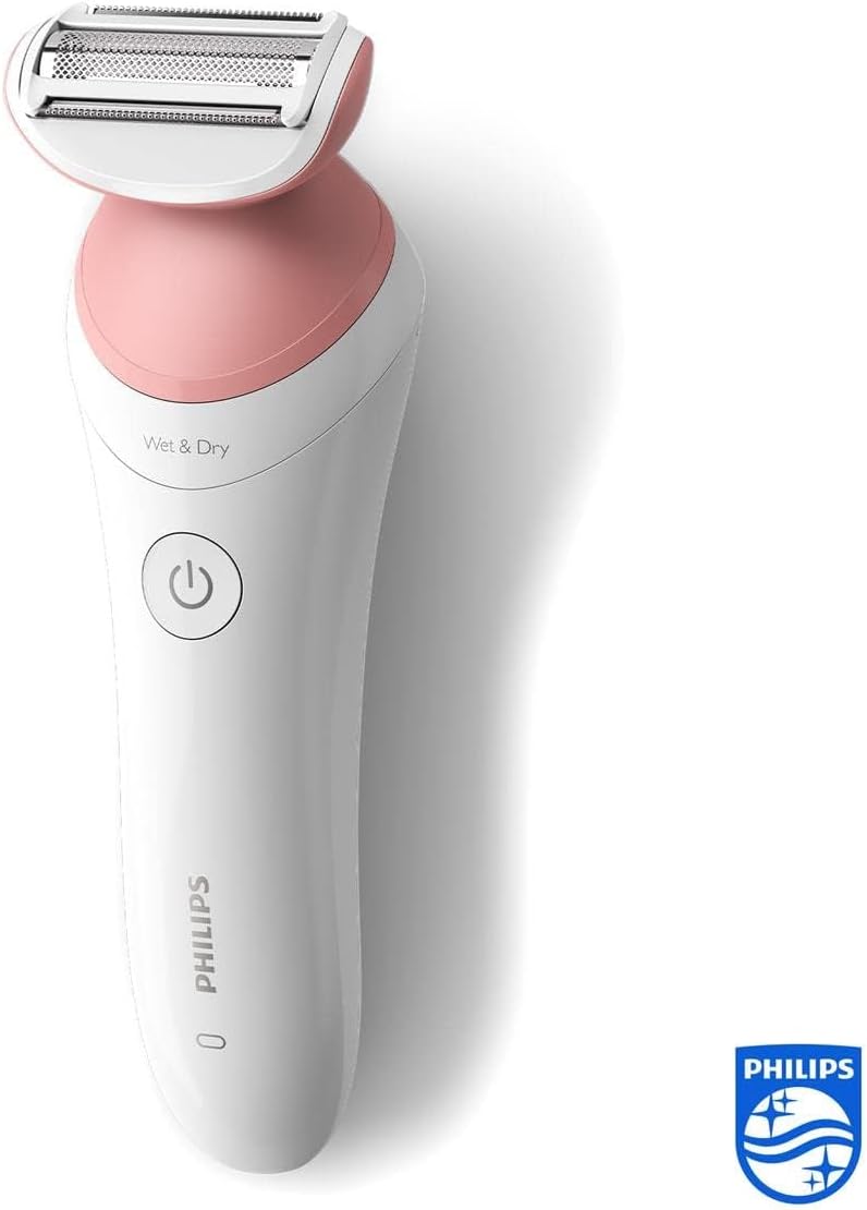 Thumbnail 1 de Philips Rasoir féminin Série 6000 sans fil avec 6 accessoires et gant exfoliant (modèle BRL146/00)