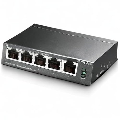 Thumbnail 7 de TP-Link TL-SG1005P: 5-Port Gigabit PoE Switch mit 4 PoE+ Ports