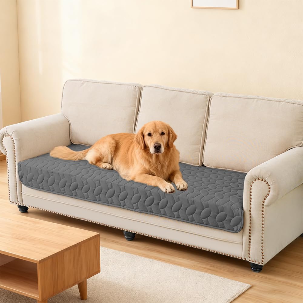 Thumbnail 5 de Ameritex Waterproof Pet Bed Cover with Anti-Slip Design (Darkgrey, 30x53 Inch)