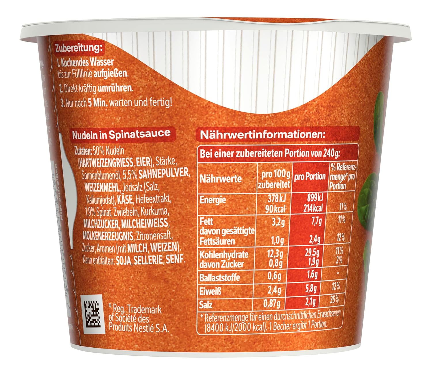 Thumbnail 1 de MAGGI 5 Minuten Terrine Instant-Bandnudeln 8x50 g 🍜