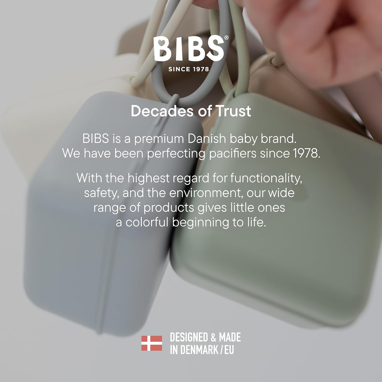 Thumbnail 5 de BIBS Pacifier Box with Strap — Petrol