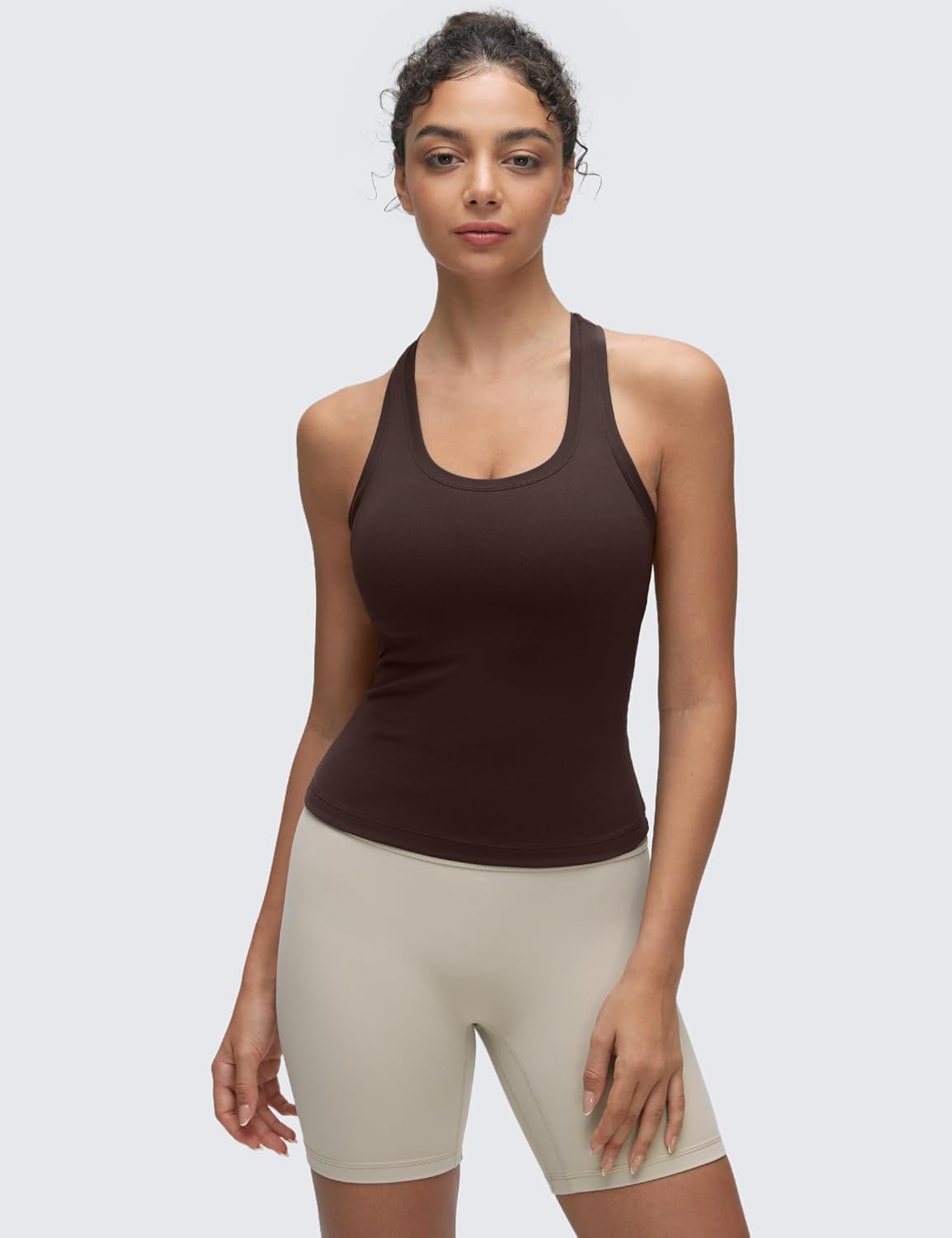 Thumbnail 1 de CRZ YOGA Butterluxe débardeur à dos nageur croisé pour femme, fitness, yoga sans manches