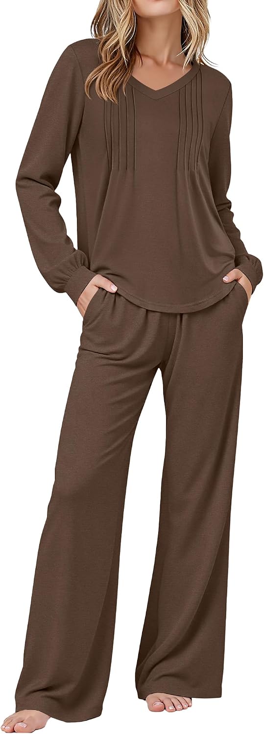 Detalle de Ekouaer Women's Pajama Set