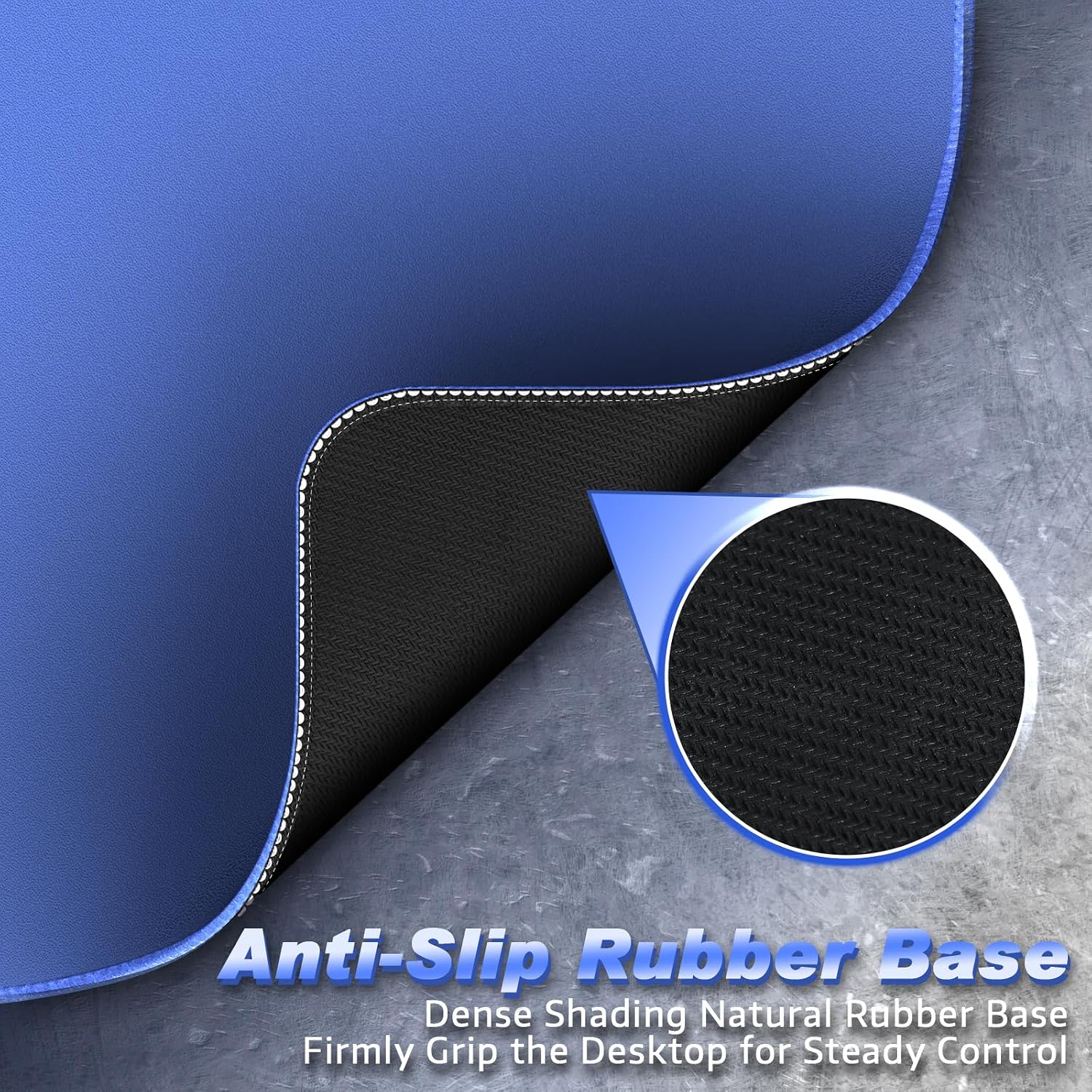 Detalle de ATTACK SHARK CM02 gaming mouse pad 450x400mm