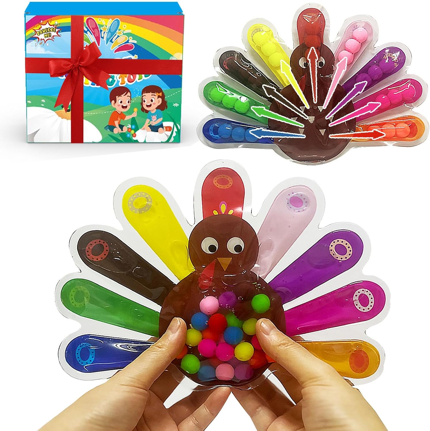 Thumbnail 6 de GYsomer Color Sorting Sensory Toy: Fine Motor Skills & Color Recognition for Toddlers and Beyond