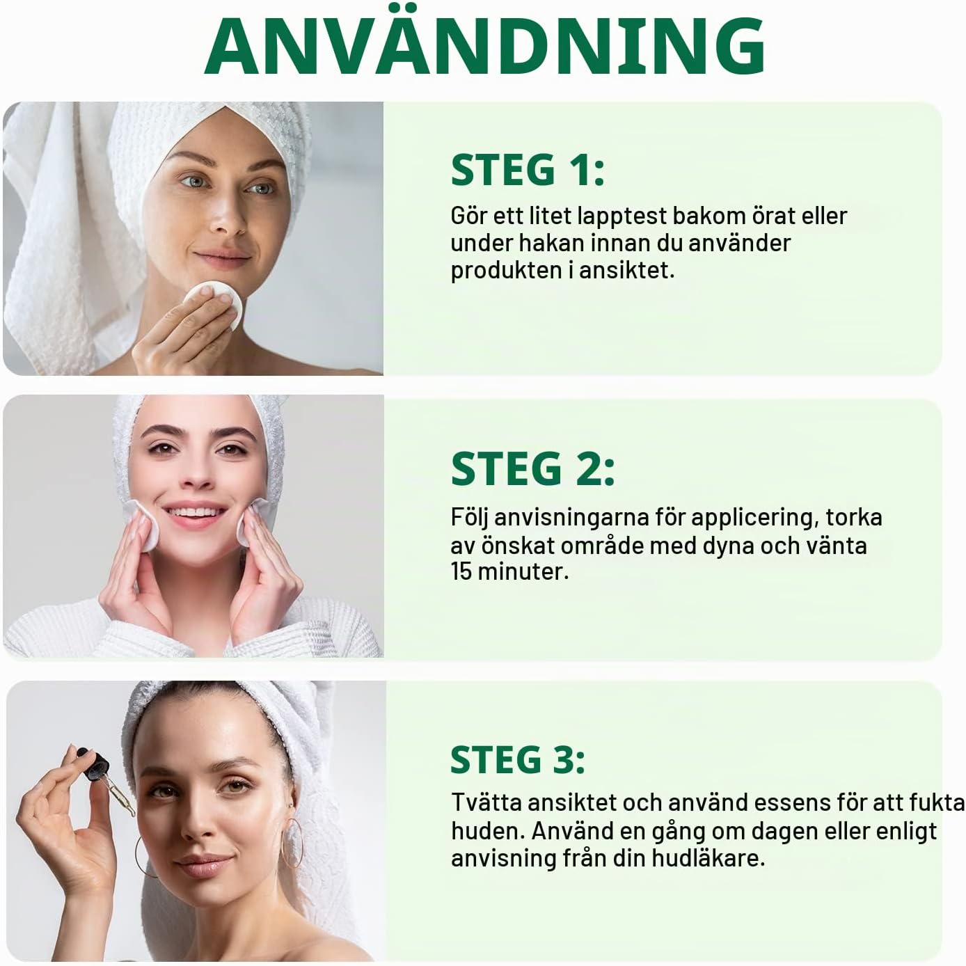 Thumbnail 4 de ANAiRUi Salicylsyrakuddar 2 % – exfolierande ansiktskuddar, 80 st