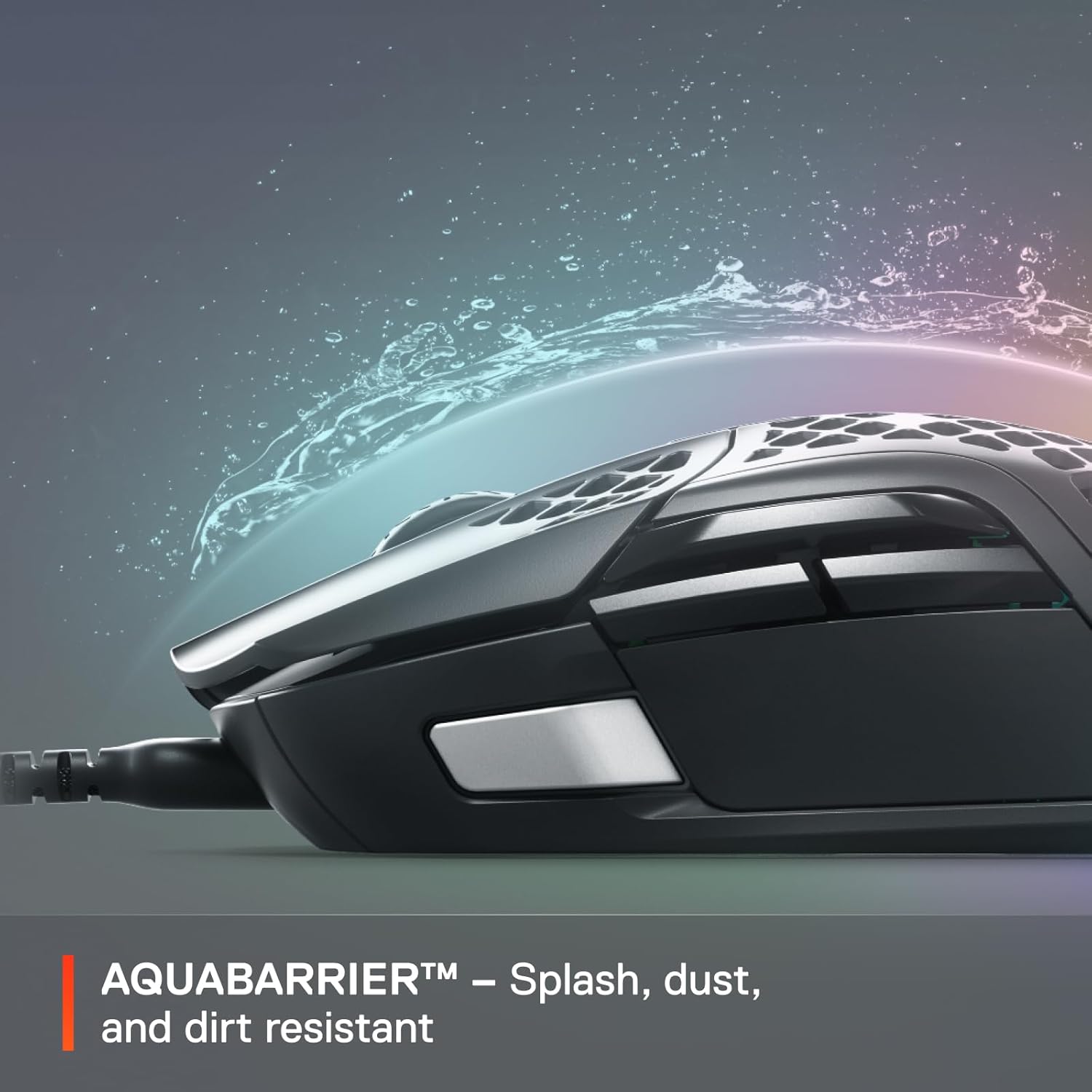 Thumbnail 4 de SteelSeries Aerox 5 Holey RGB Gaming Mouse