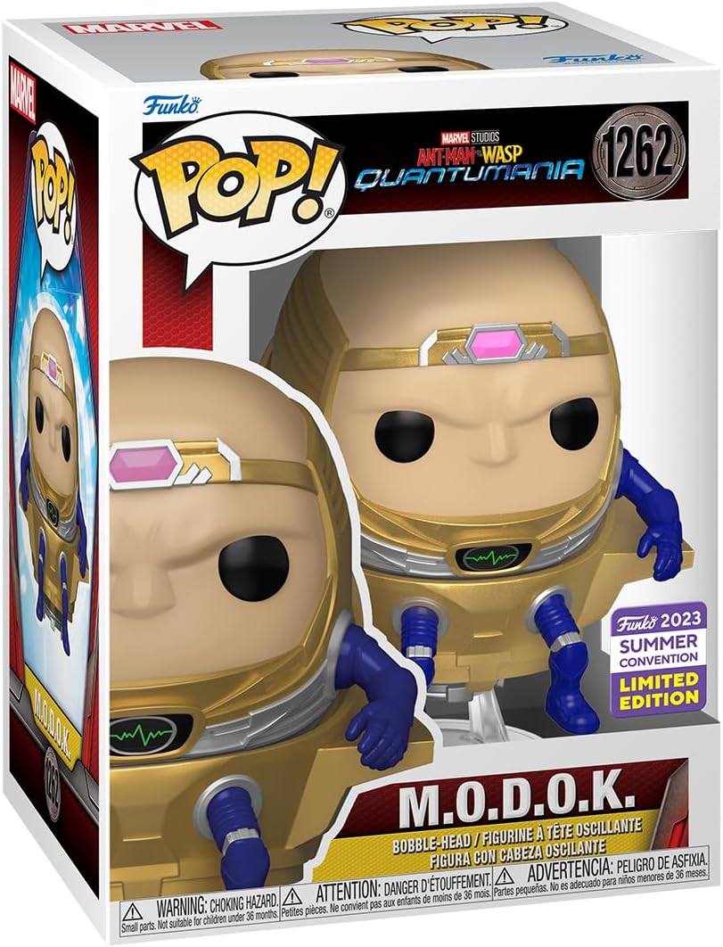 Thumbnail 1 de Marvel POP! Unmasked M.O.D.O.K. SDCC 2023 (Condiviso) — figurina da collezione